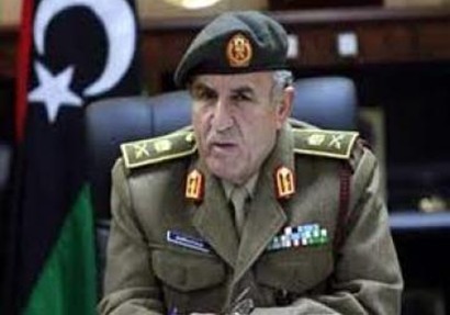رئيس الأركان الليبية العقيد على الشيخي